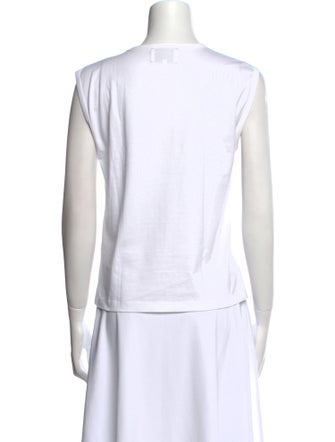 LOULOU Supima Cotton Crew Neck Top