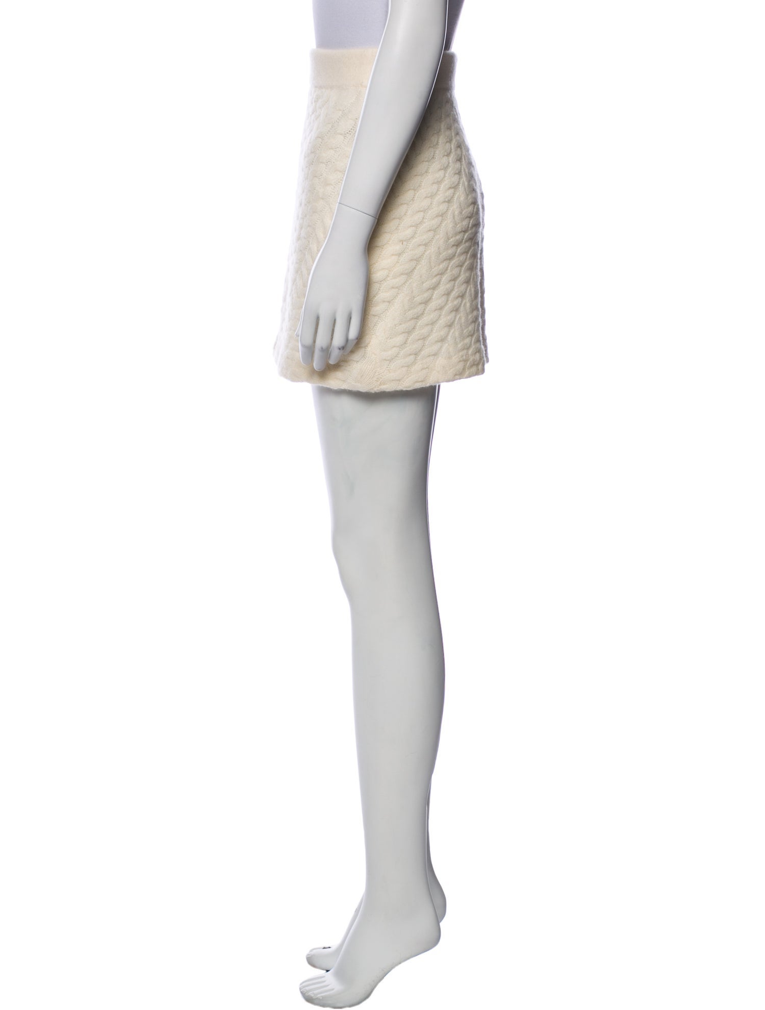 LOULOU Cashmere Mini Skirt