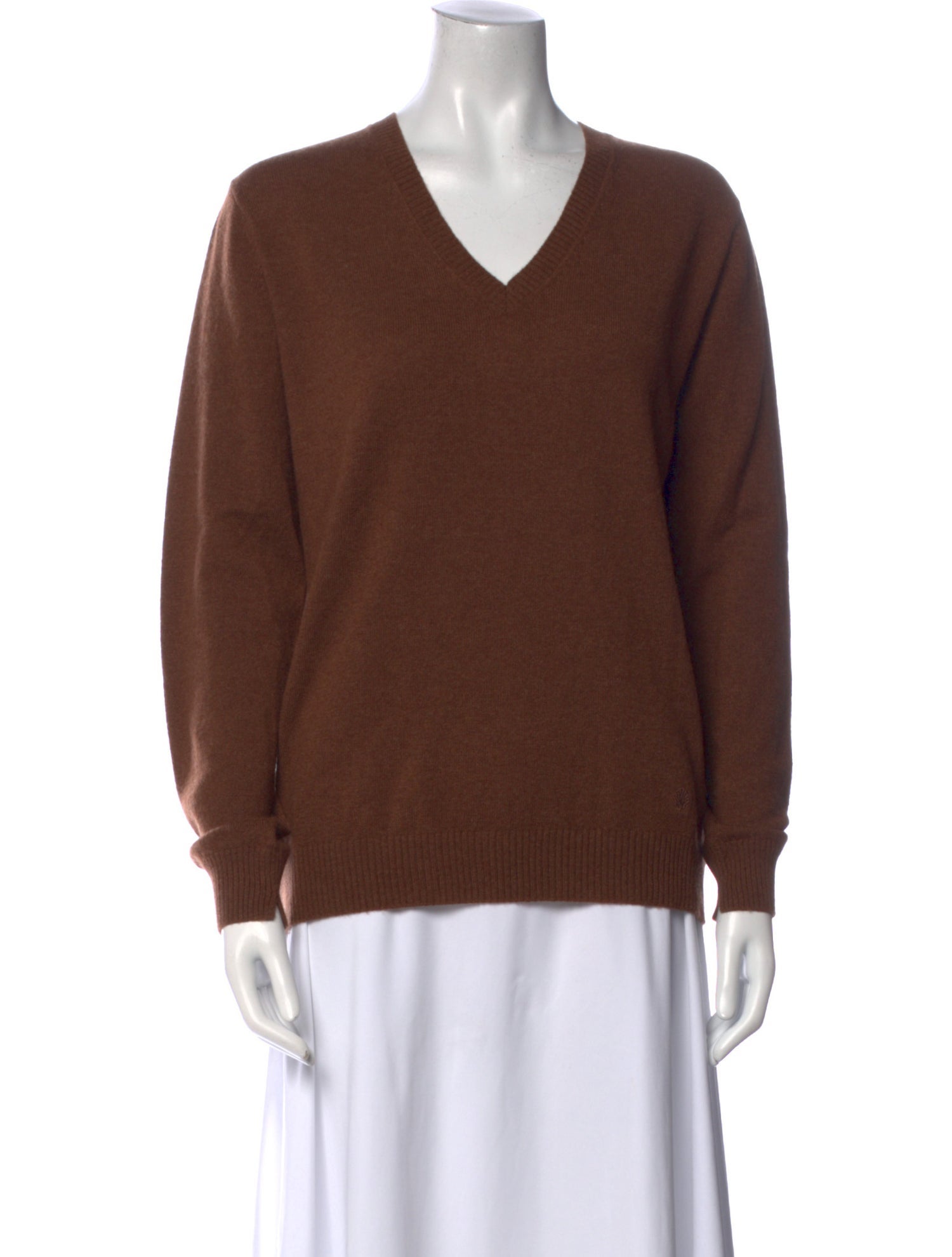 LOULOU Cashmere V-Neck Sweater