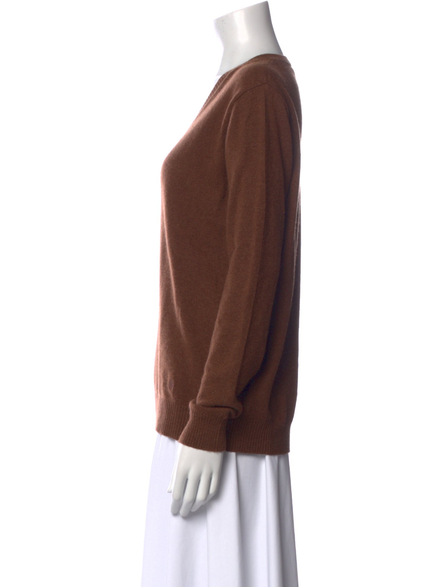 LOULOU Cashmere V-Neck Sweater