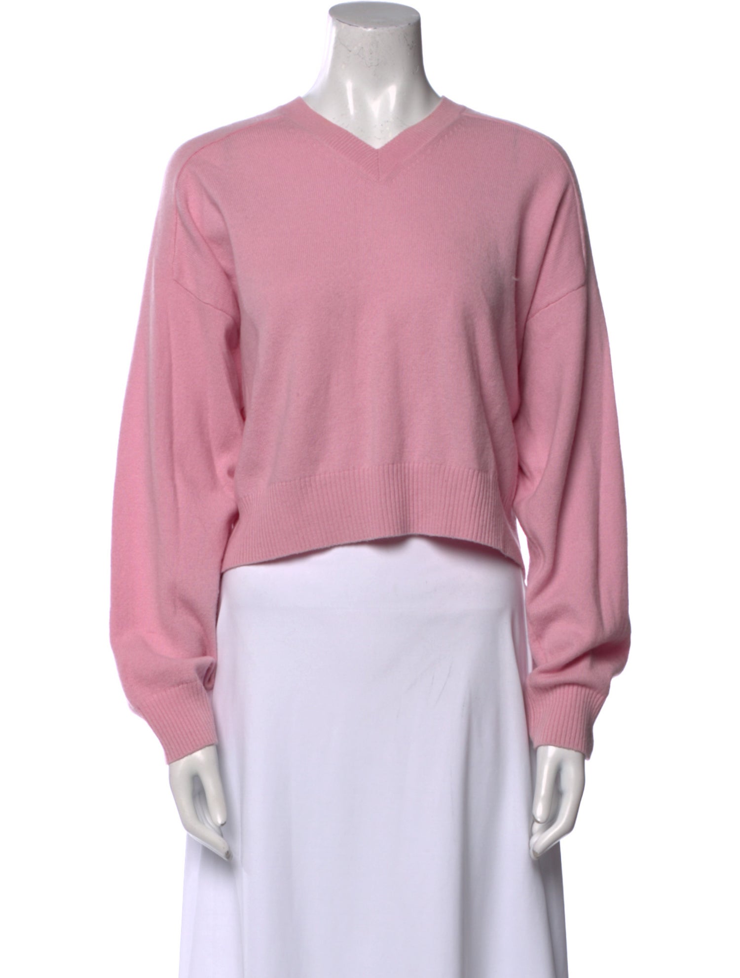 LOULOU Cashmere V-Neck Sweater