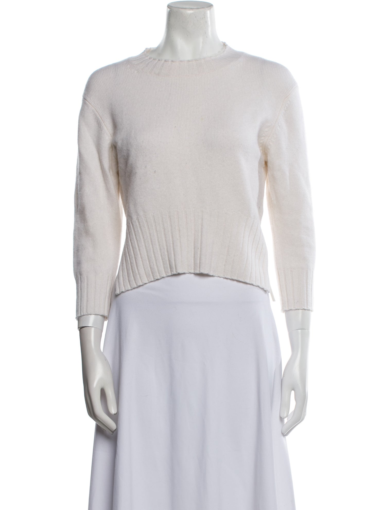 LOULOU Cashmere Crew Neck Sweater