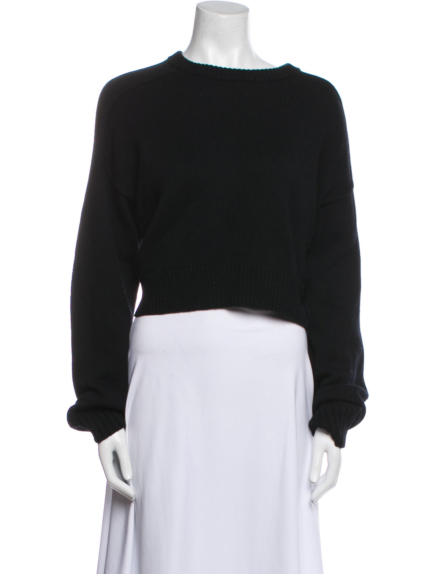 LOULOU Wool Crew Neck Sweater