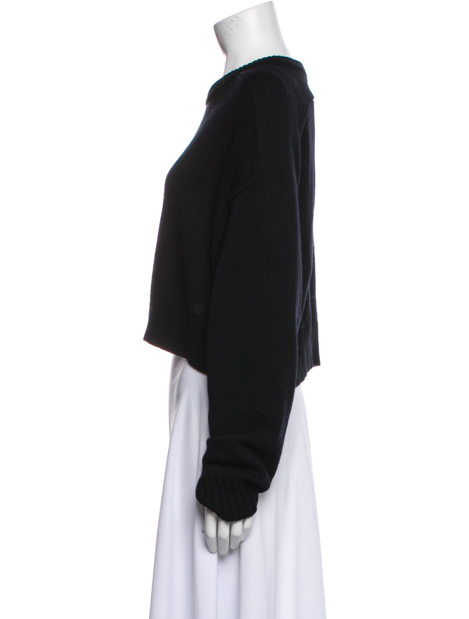 LOULOU Wool Crew Neck Sweater