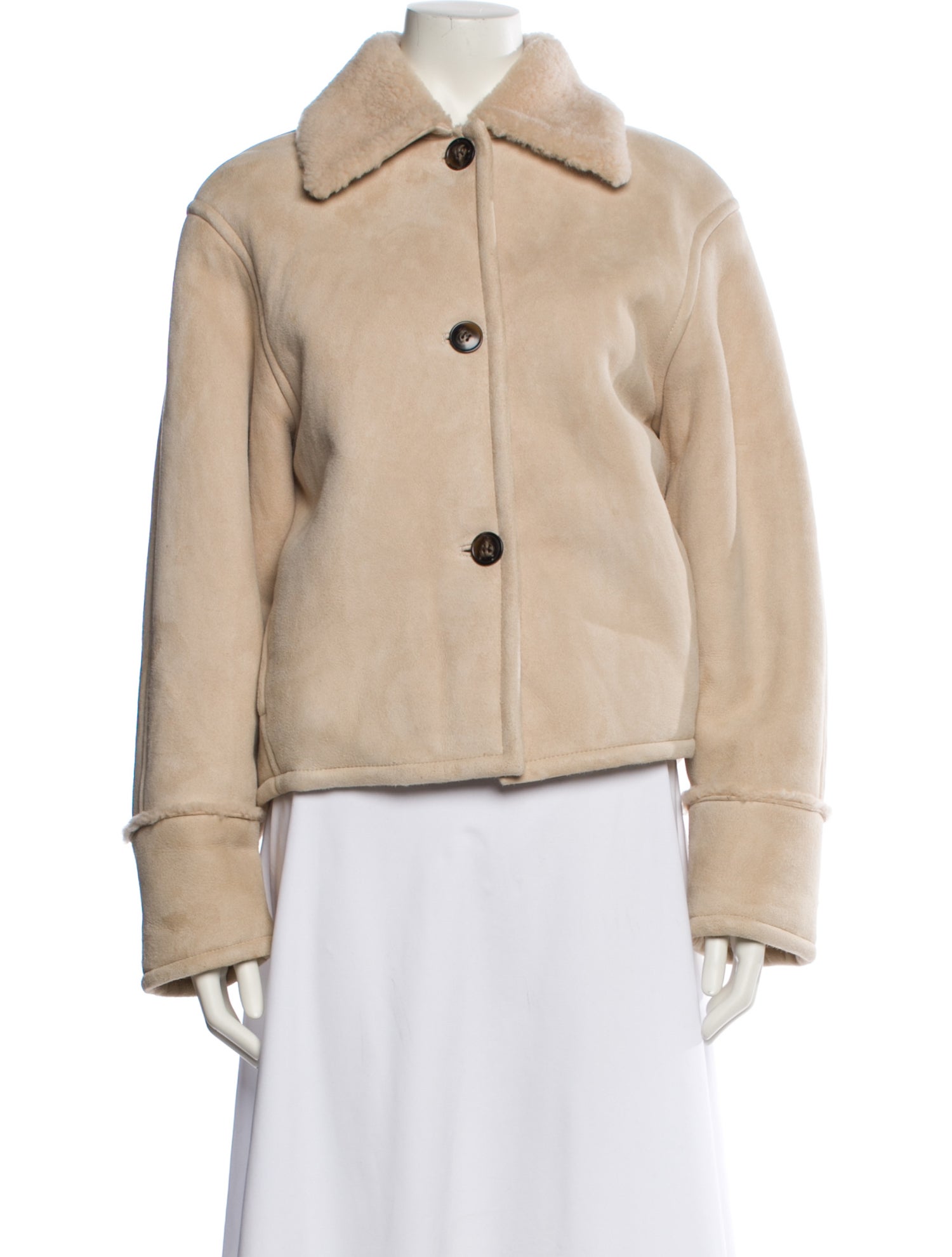 LOULOU Shearling Fur Jacket