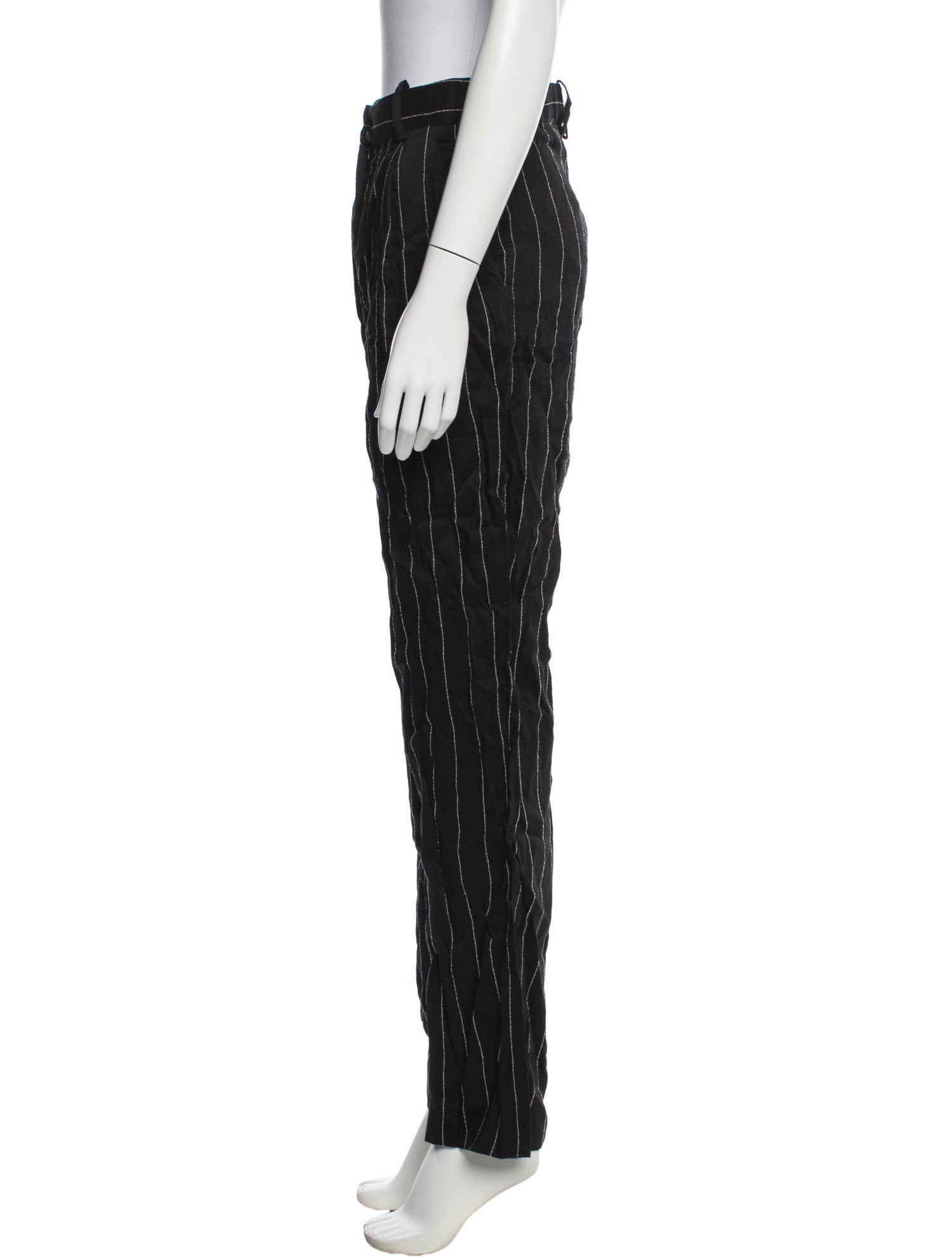 LOULOU Striped Wide Leg Pants
