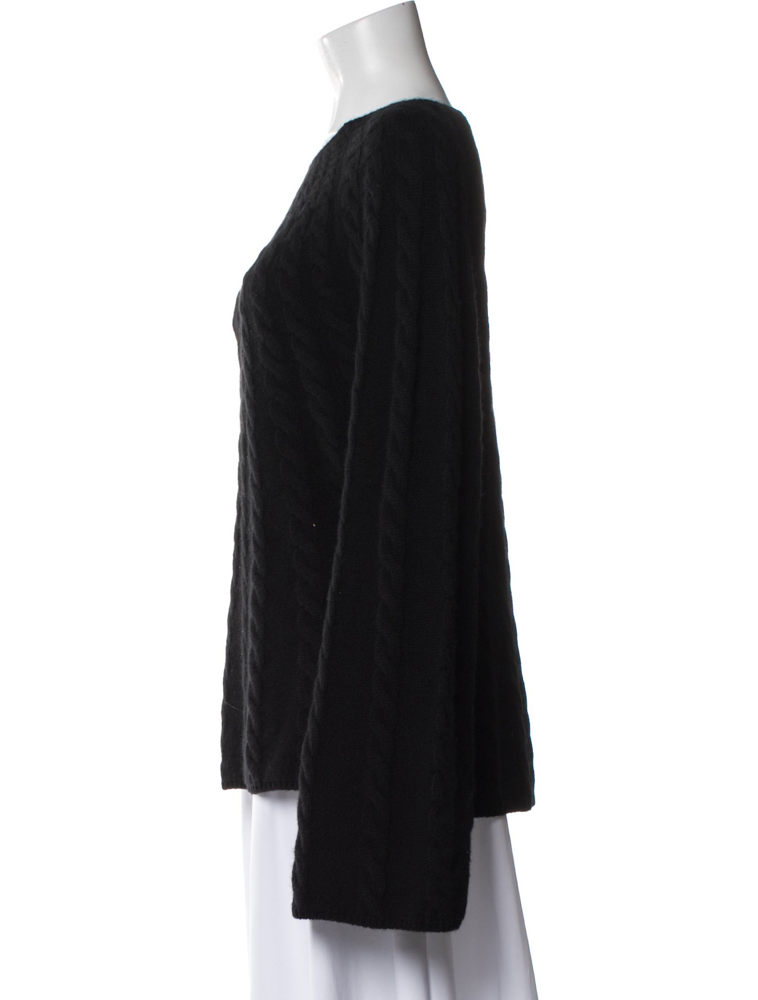 LOULOU Cashmere Scoop Neck Sweater