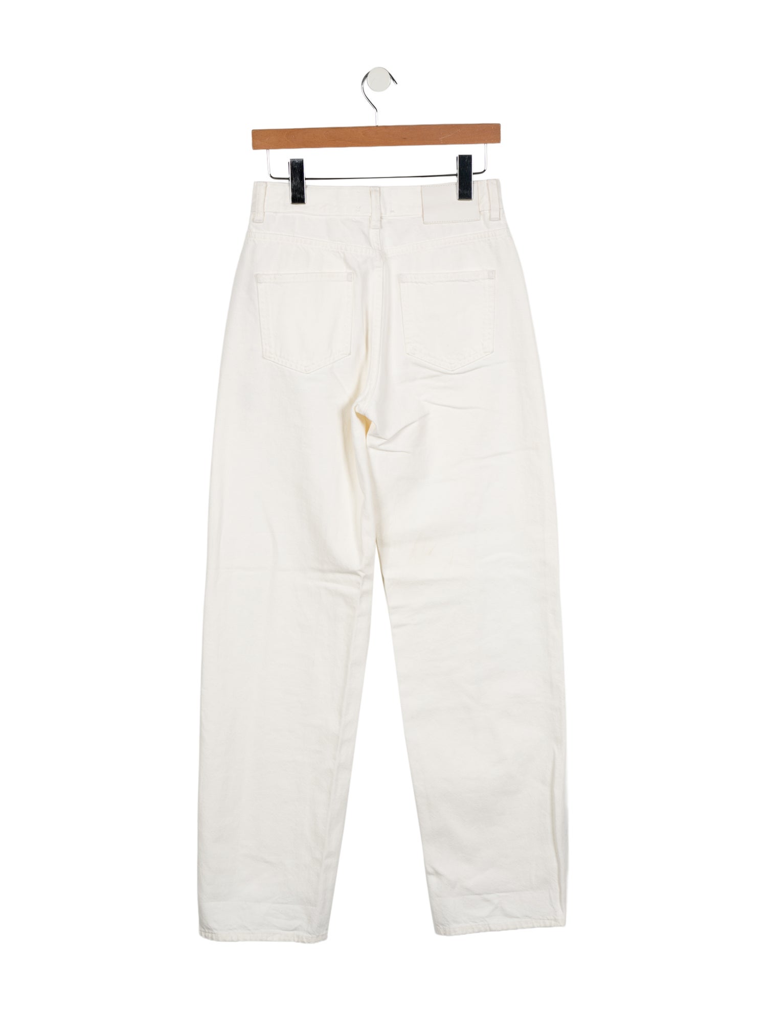 LOULOU High-Rise Straight Leg Jeans