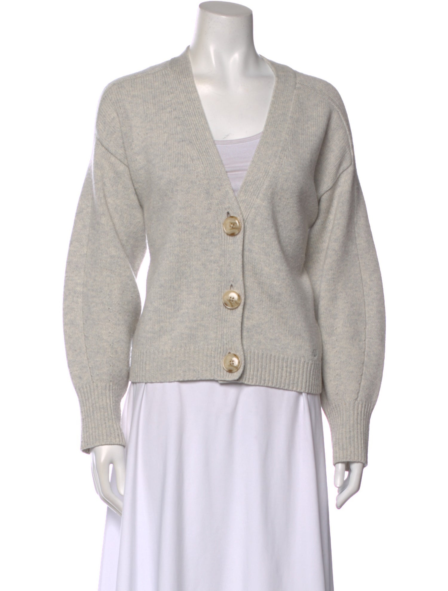 LOULOU Wool V-Neck Sweater