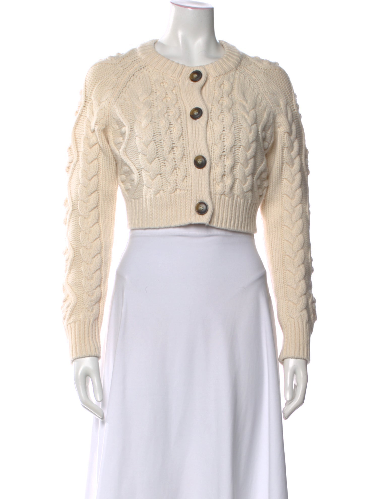 LOULOU Wool Crew Neck Sweater