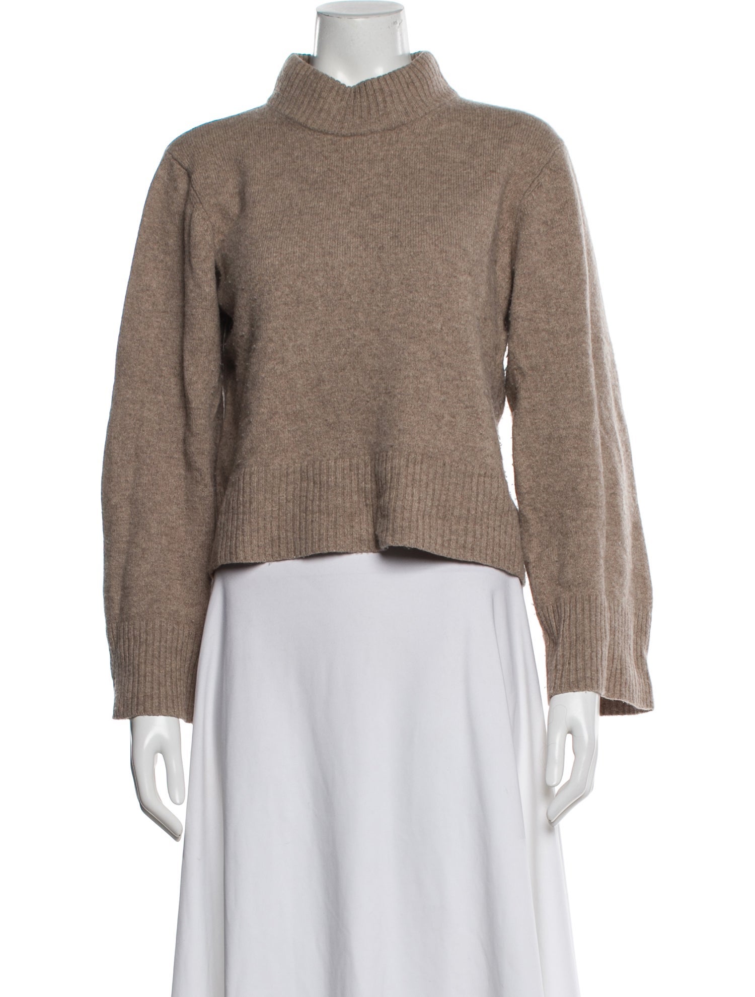 LOULOU Mock Neck Sweater