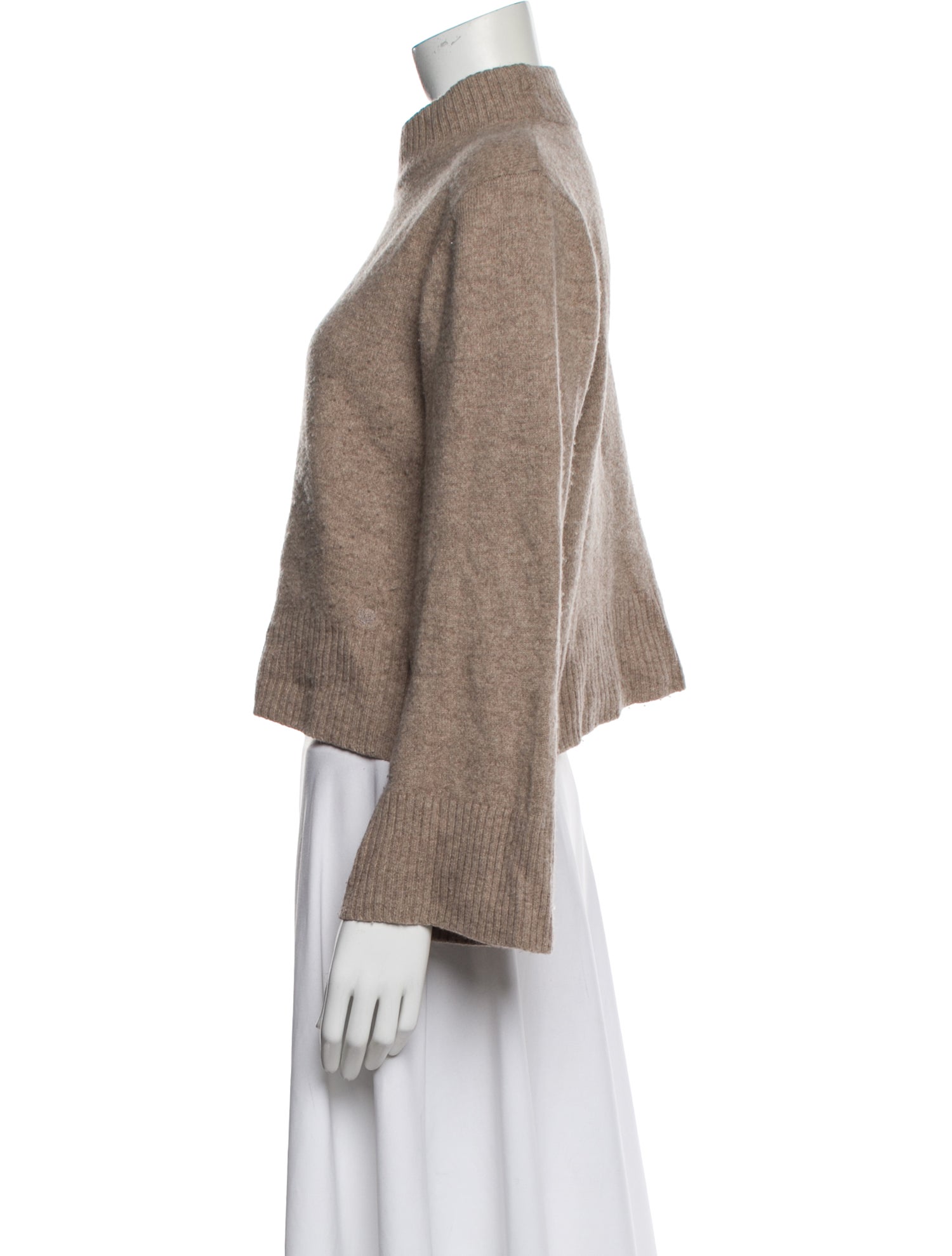 LOULOU Mock Neck Sweater
