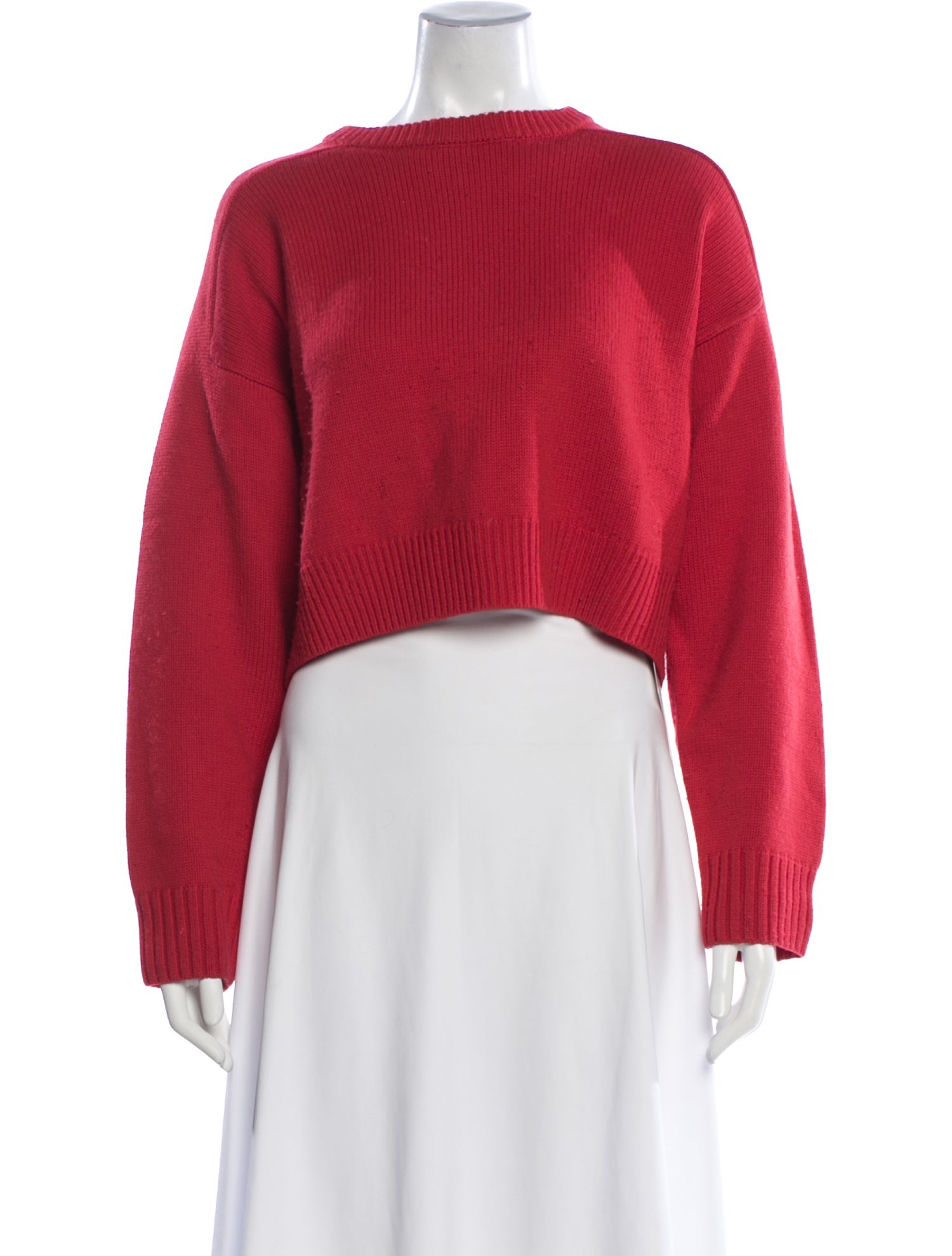 LOULOU Wool Bateau Neckline Sweater