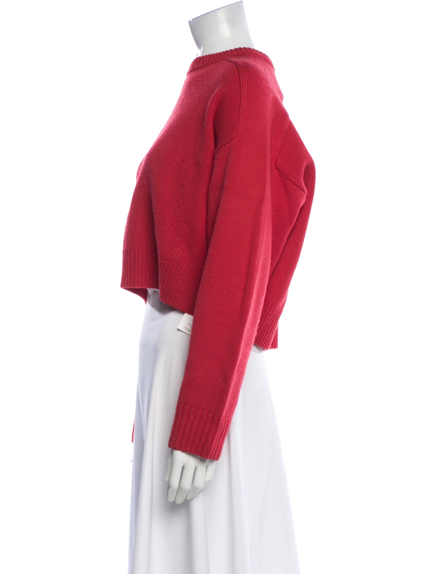 LOULOU Wool Bateau Neckline Sweater