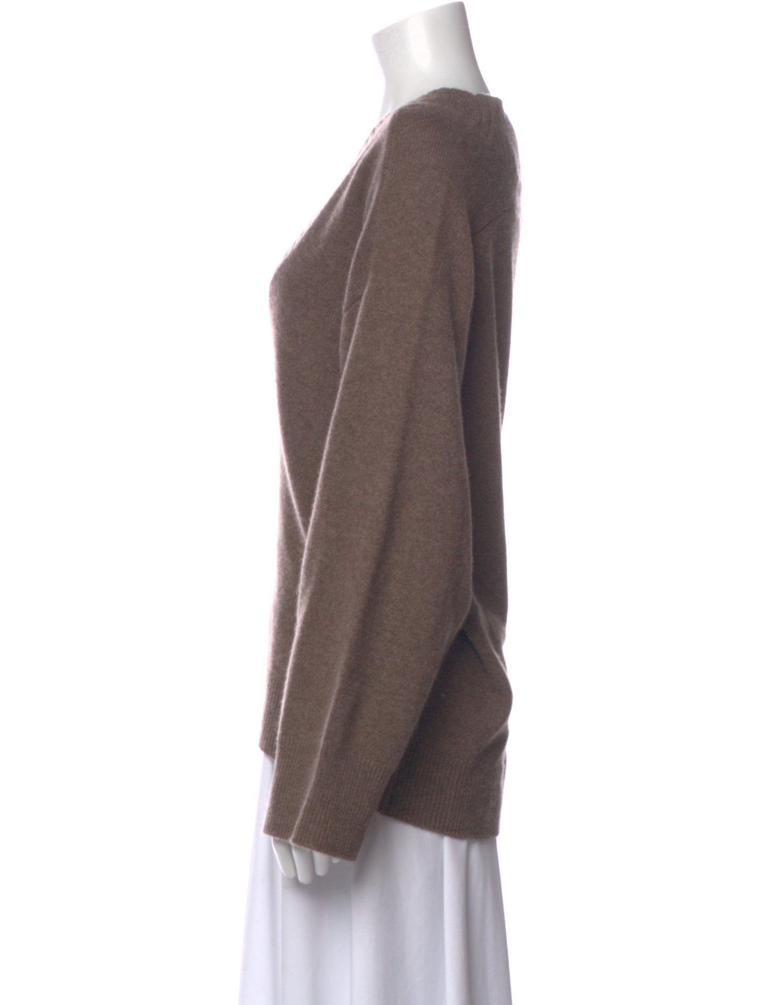 LOULOU Cashmere V-Neck Sweater