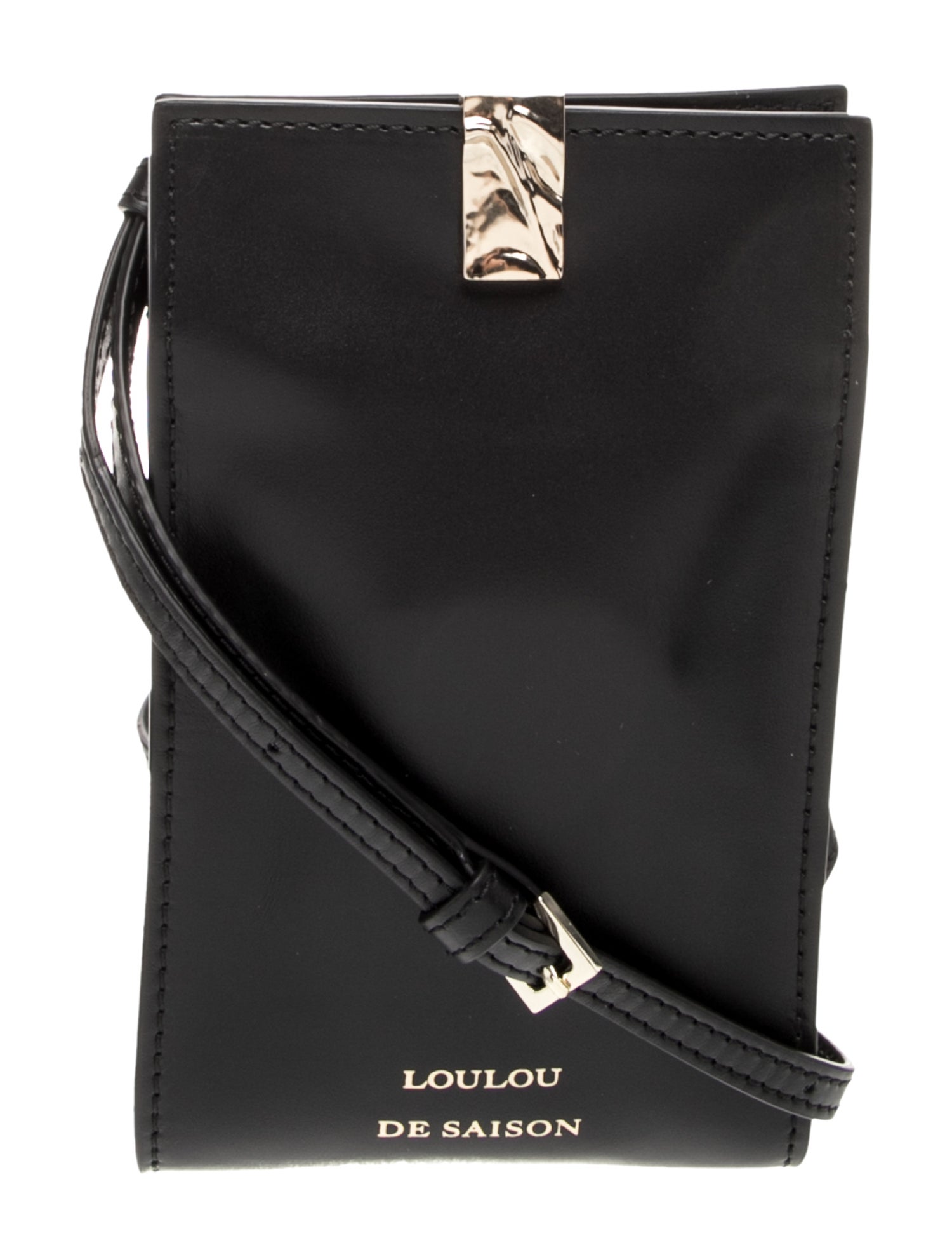 LOULOU Leather Crossbody Bag