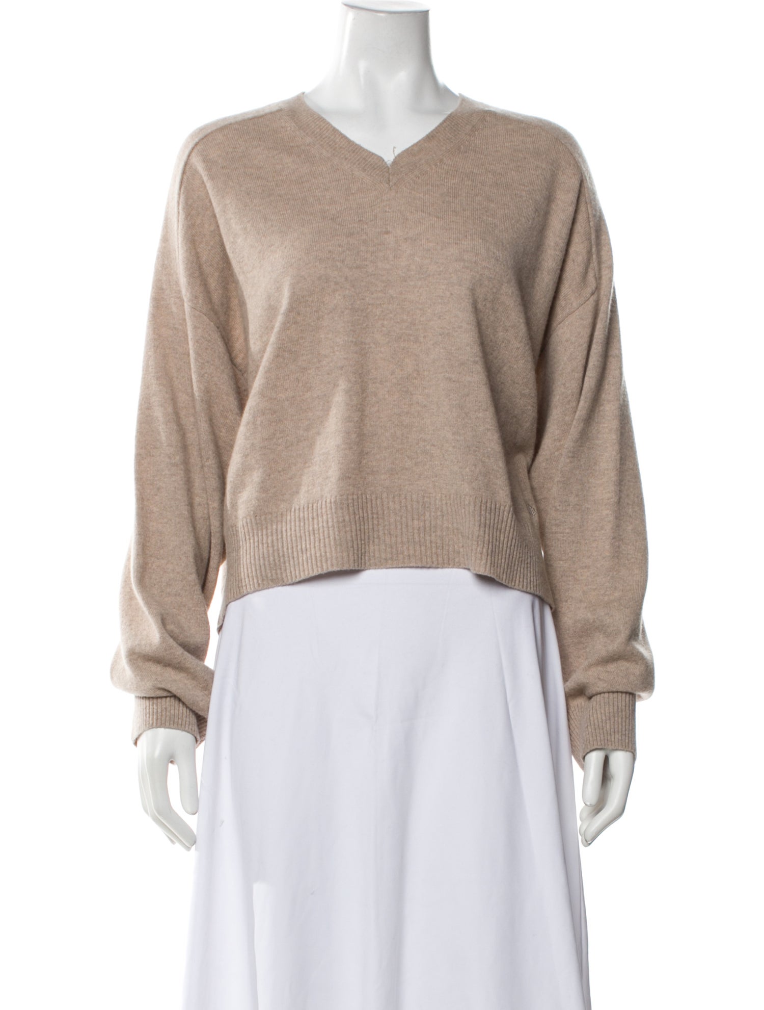 LOULOU Cashmere V-Neck Sweater