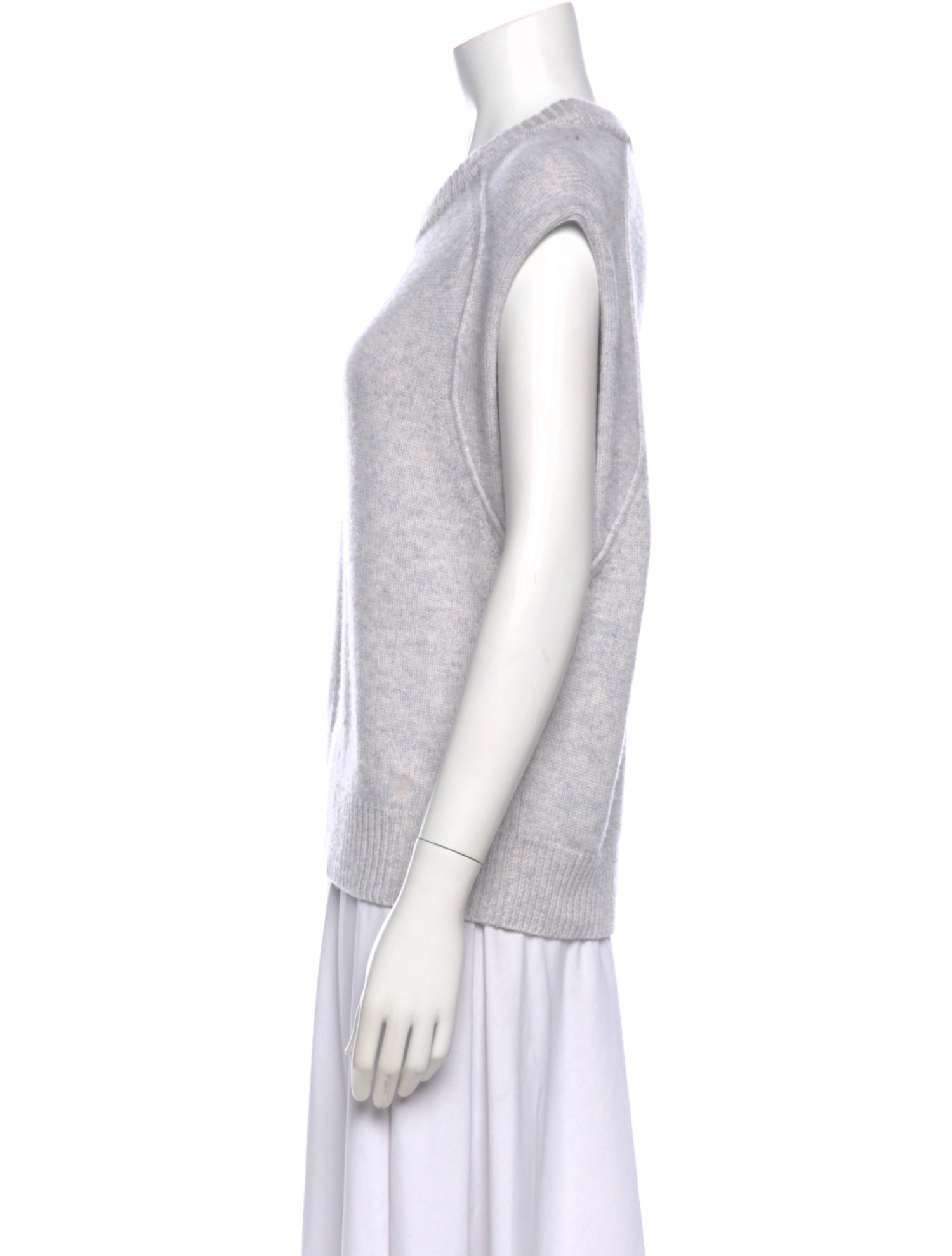 LOULOU Merino Wool Crew Neck Sweater