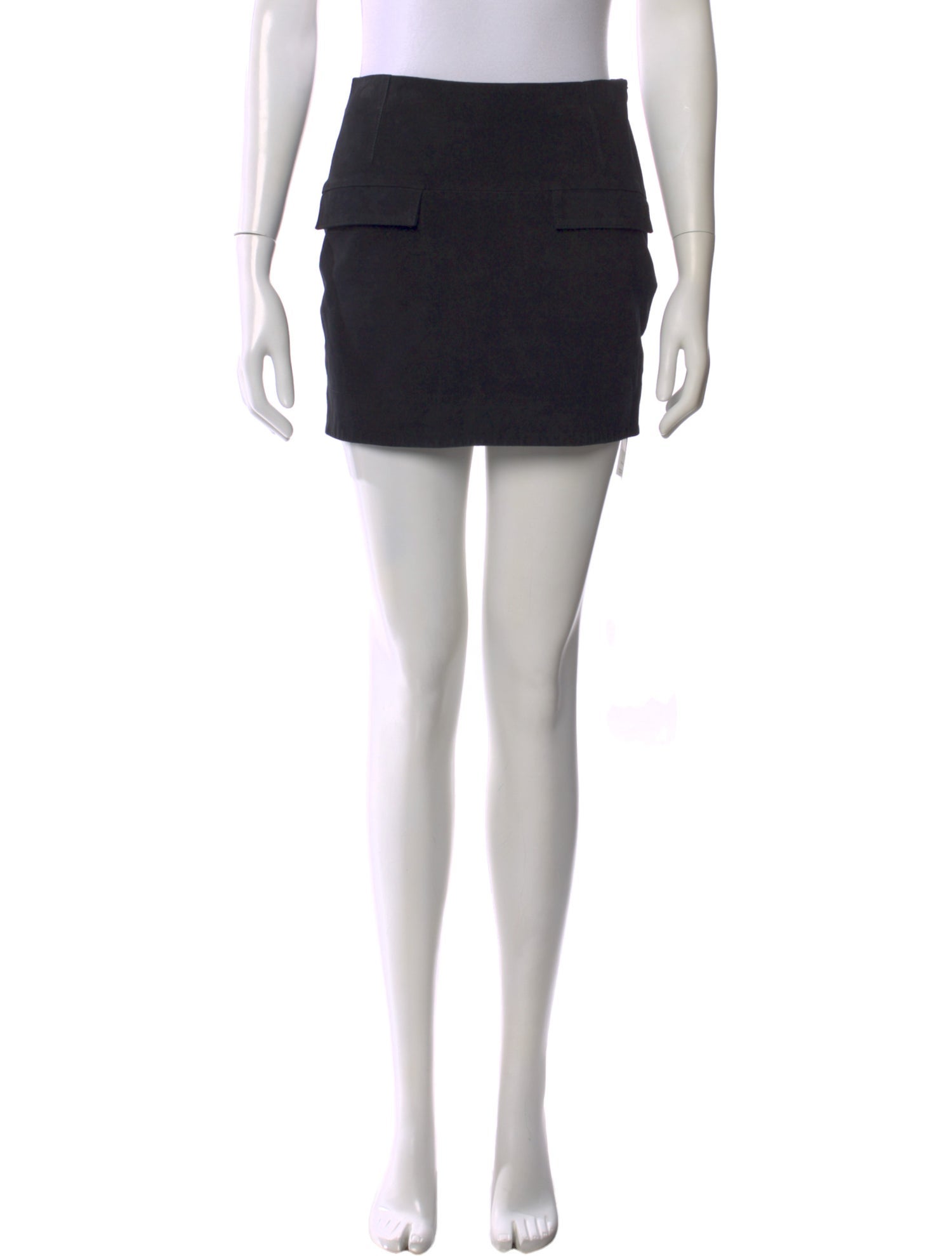 LOULOU Suede Mini Skirt