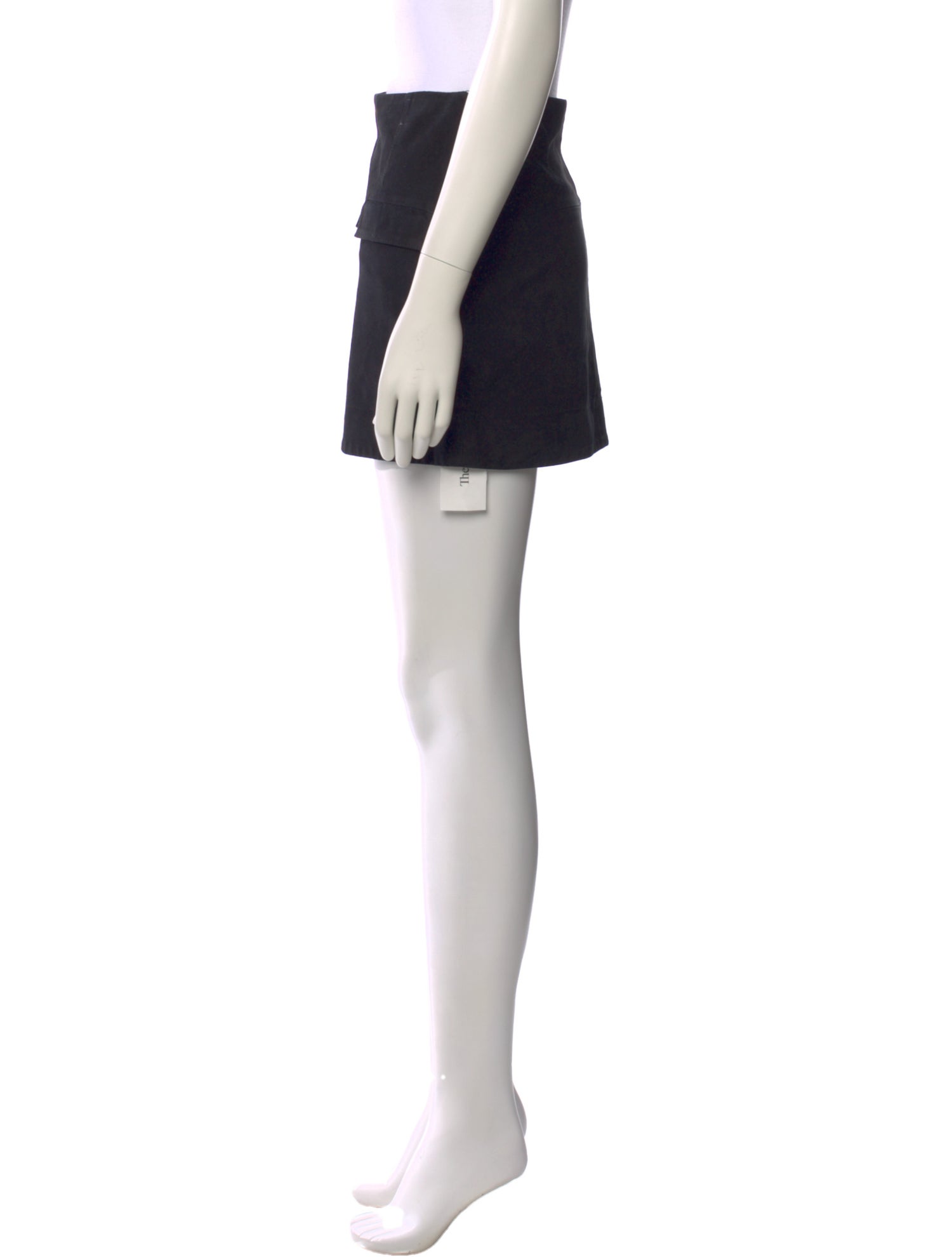 LOULOU Suede Mini Skirt