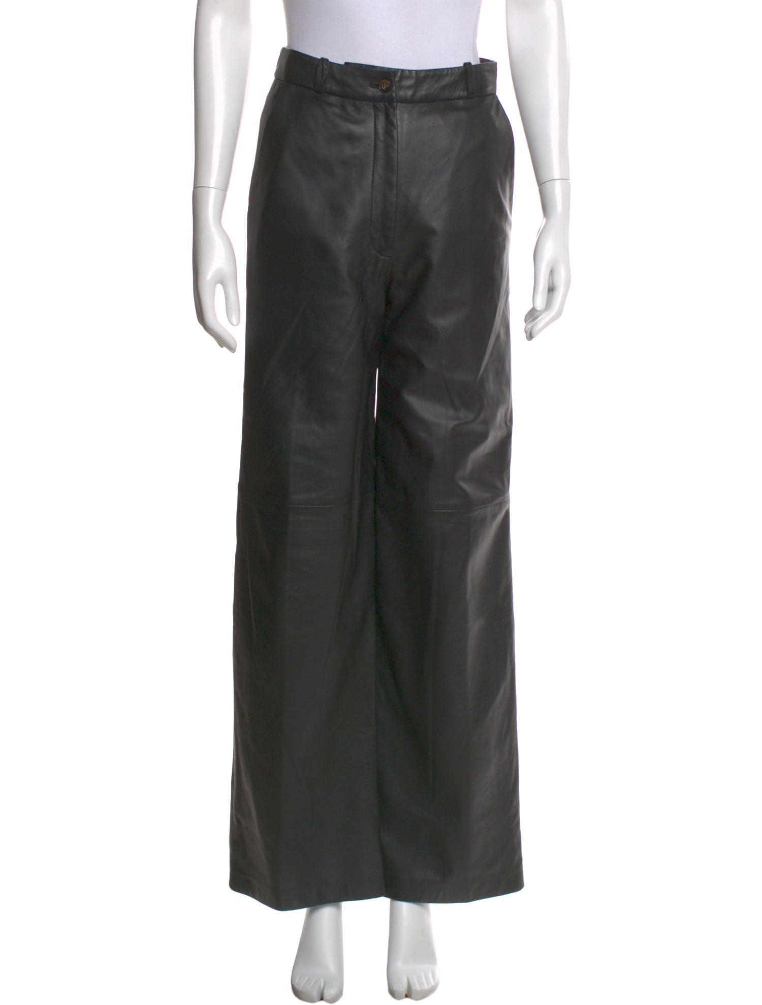 LOULOU Lambskin Wide Leg Pants