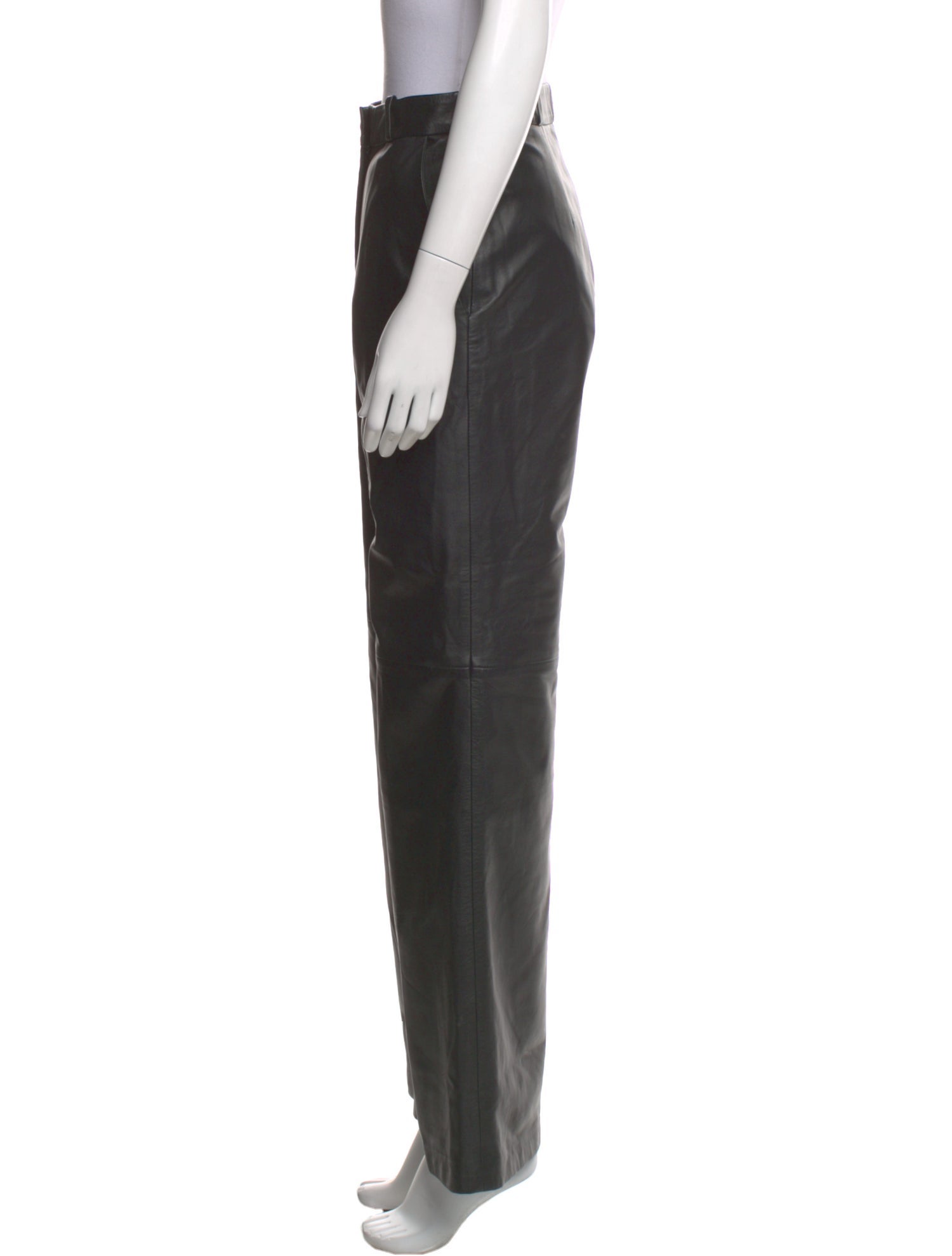 LOULOU Lambskin Wide Leg Pants