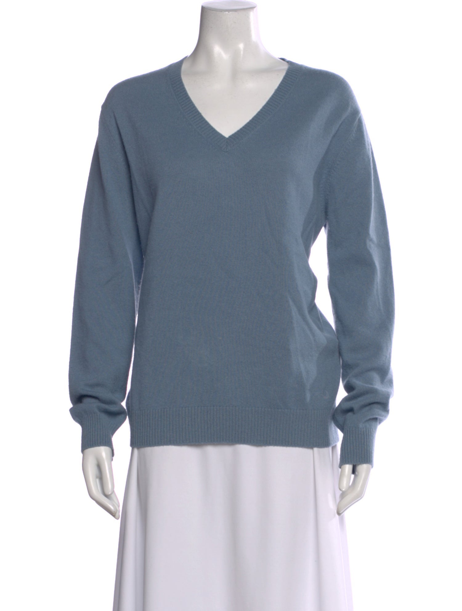 LOULOU Cashmere V-Neck Sweater