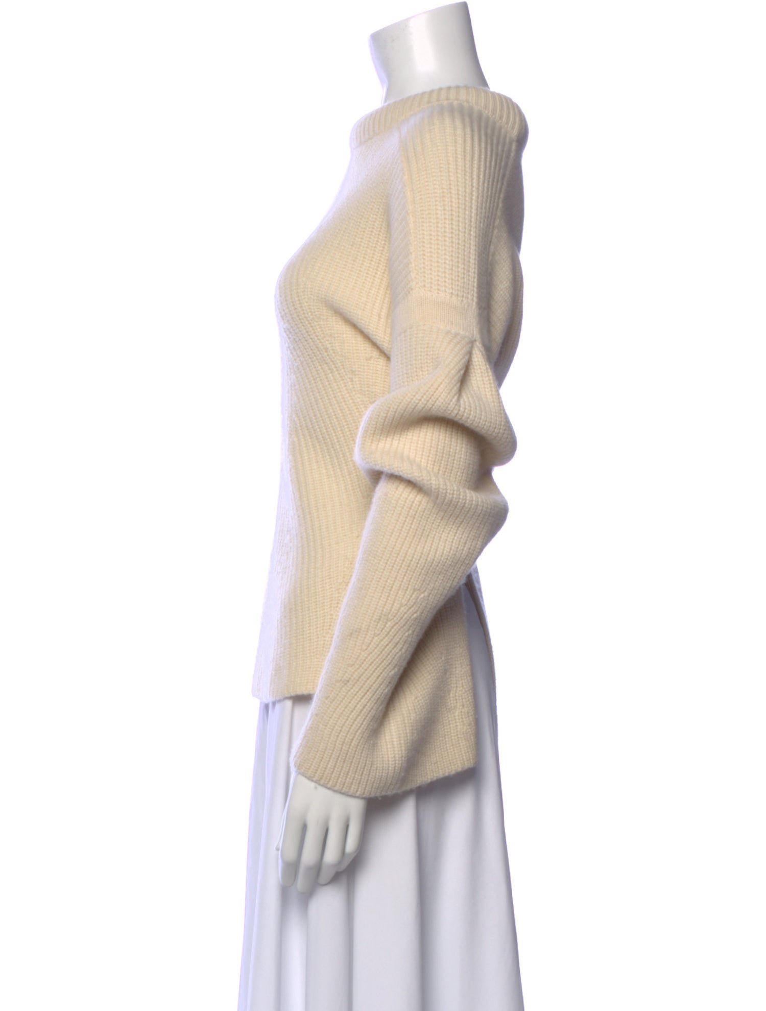 LOULOU Wool Crew Neck Sweater