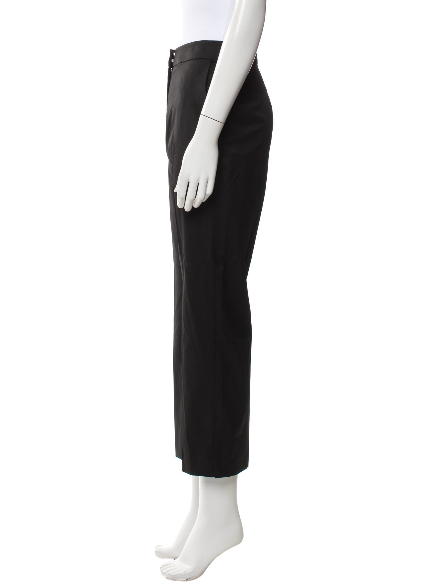 LOULOU Virgin Wool Straight Leg Pants