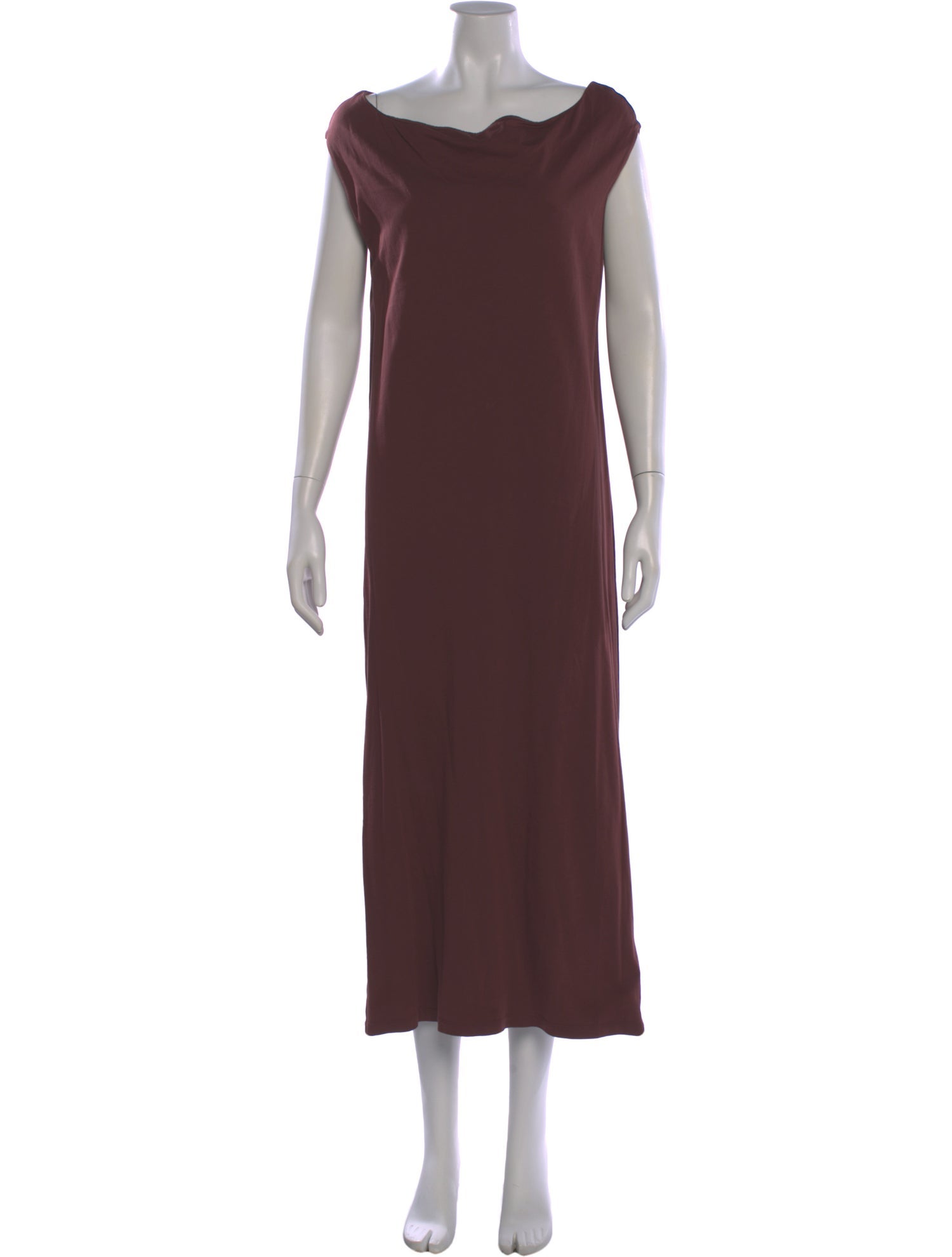 LOULOU Cowl Neck Long Dress