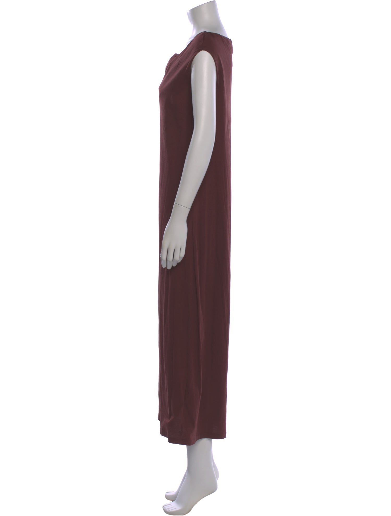 LOULOU Cowl Neck Long Dress