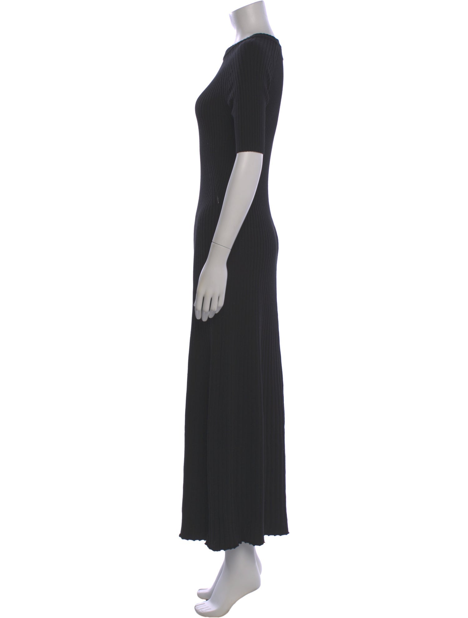 LOULOU Crew Neck Long Dress