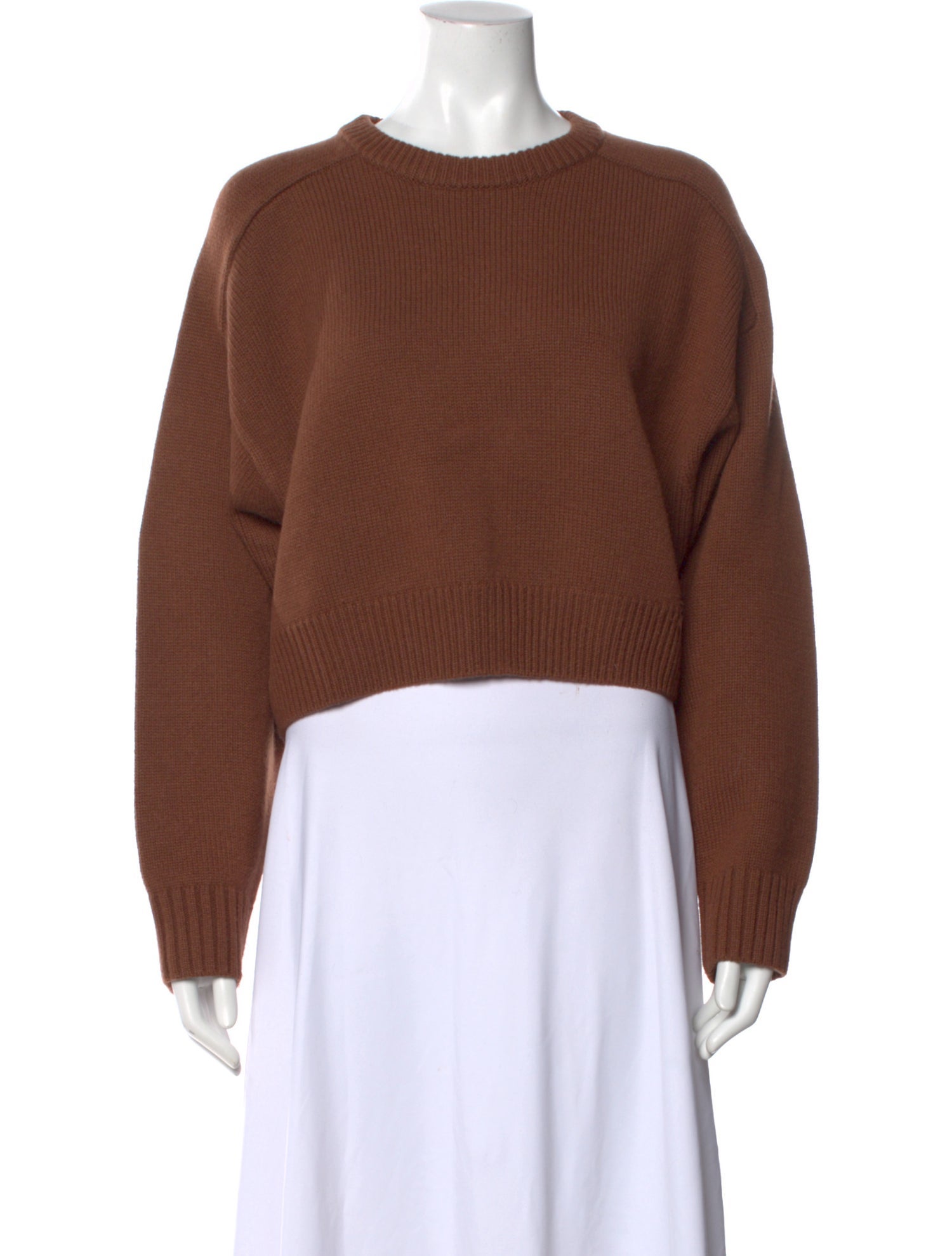 LOULOU Wool Crew Neck Sweater