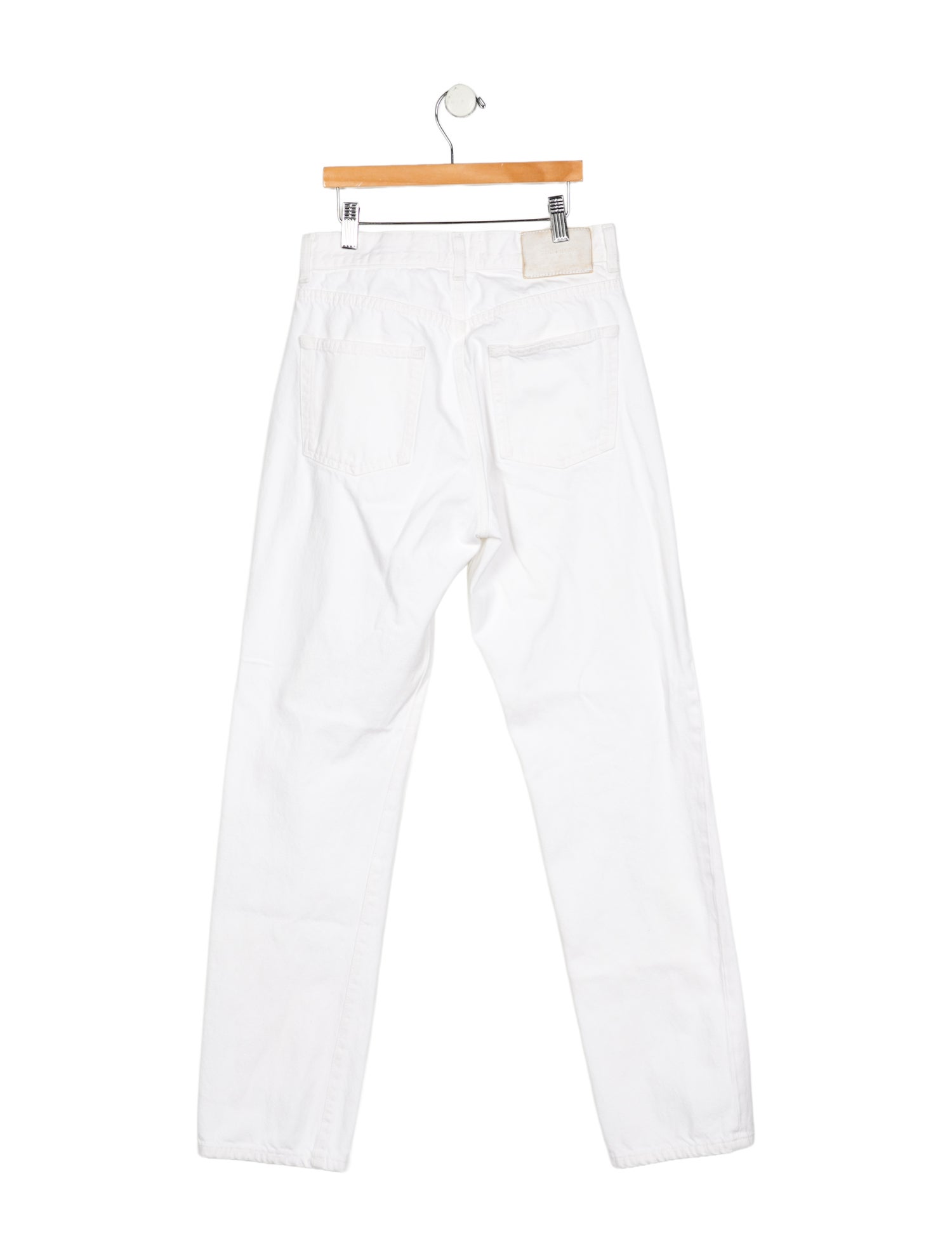 LOULOU Mid-Rise Straight Leg Jeans
