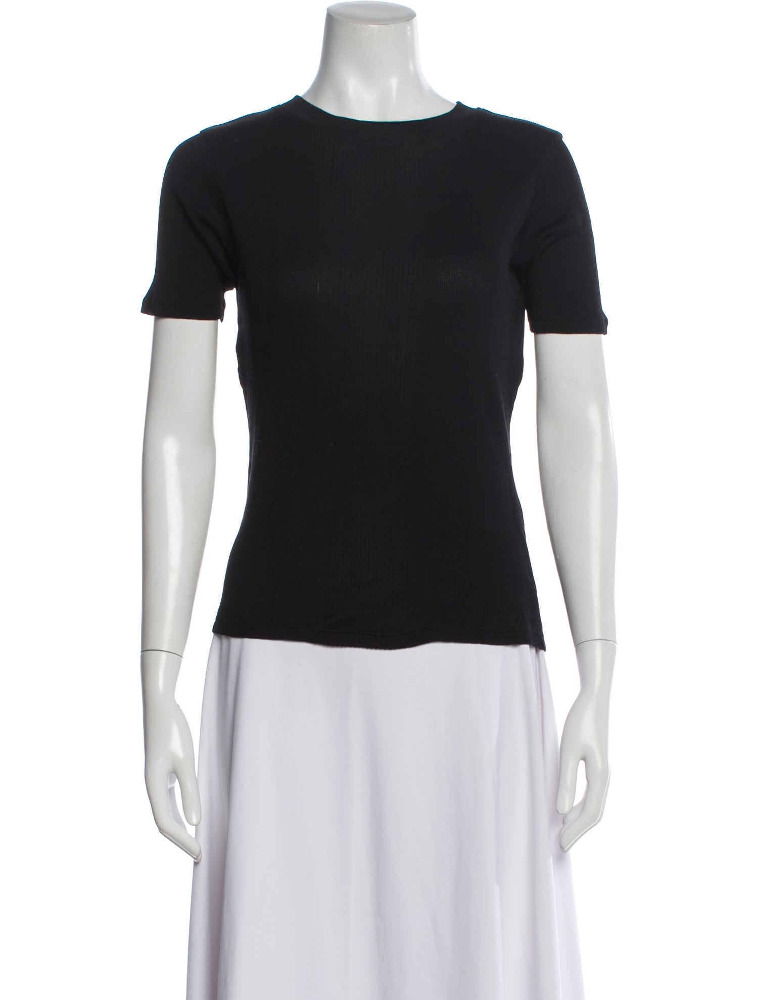 LOULOU Crew Neck Short Sleeve T-Shirt
