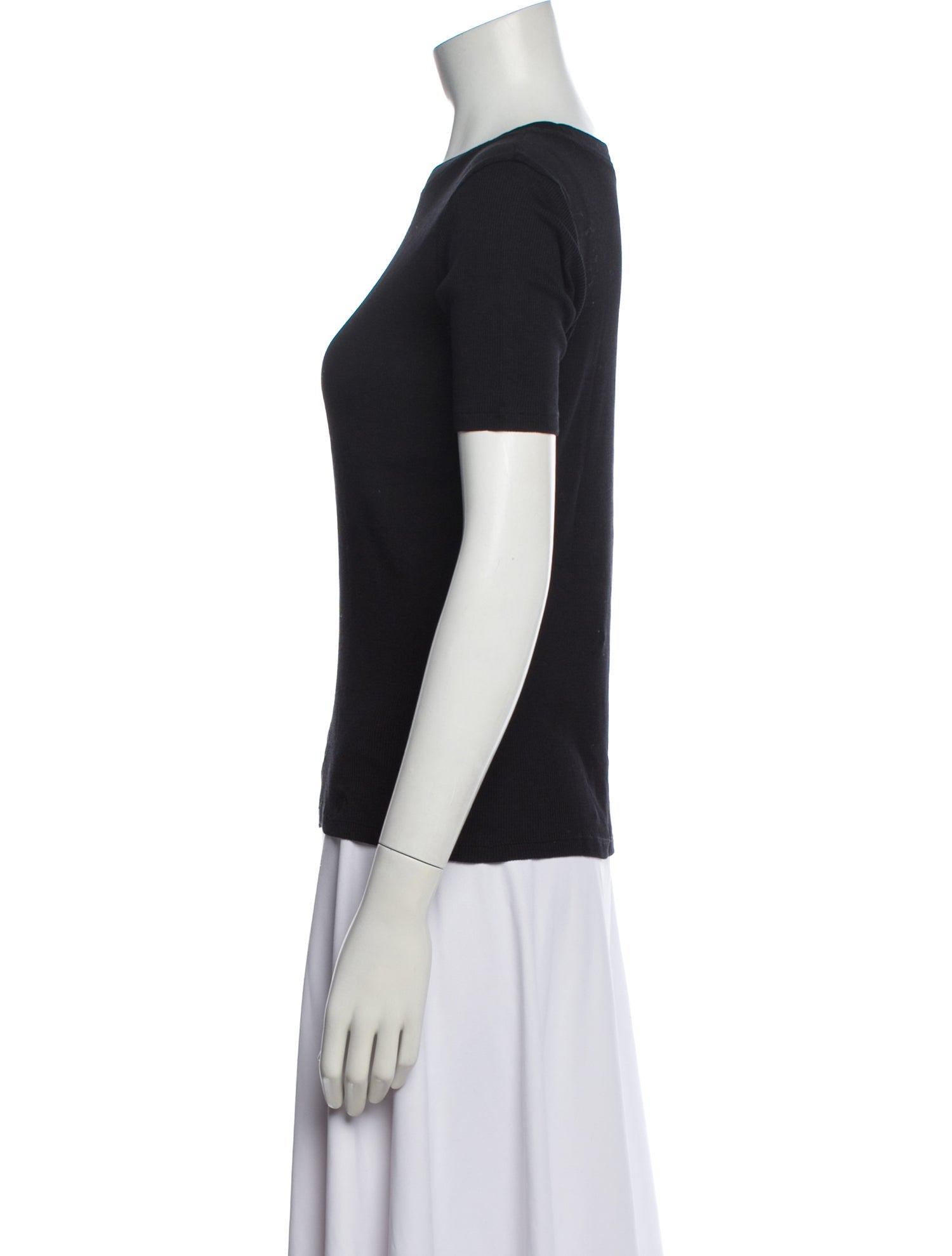 LOULOU Crew Neck Short Sleeve T-Shirt