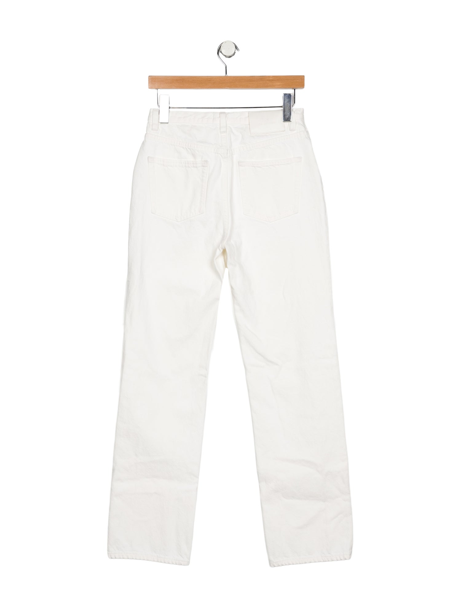LOULOU Mid-Rise Straight Leg Jeans