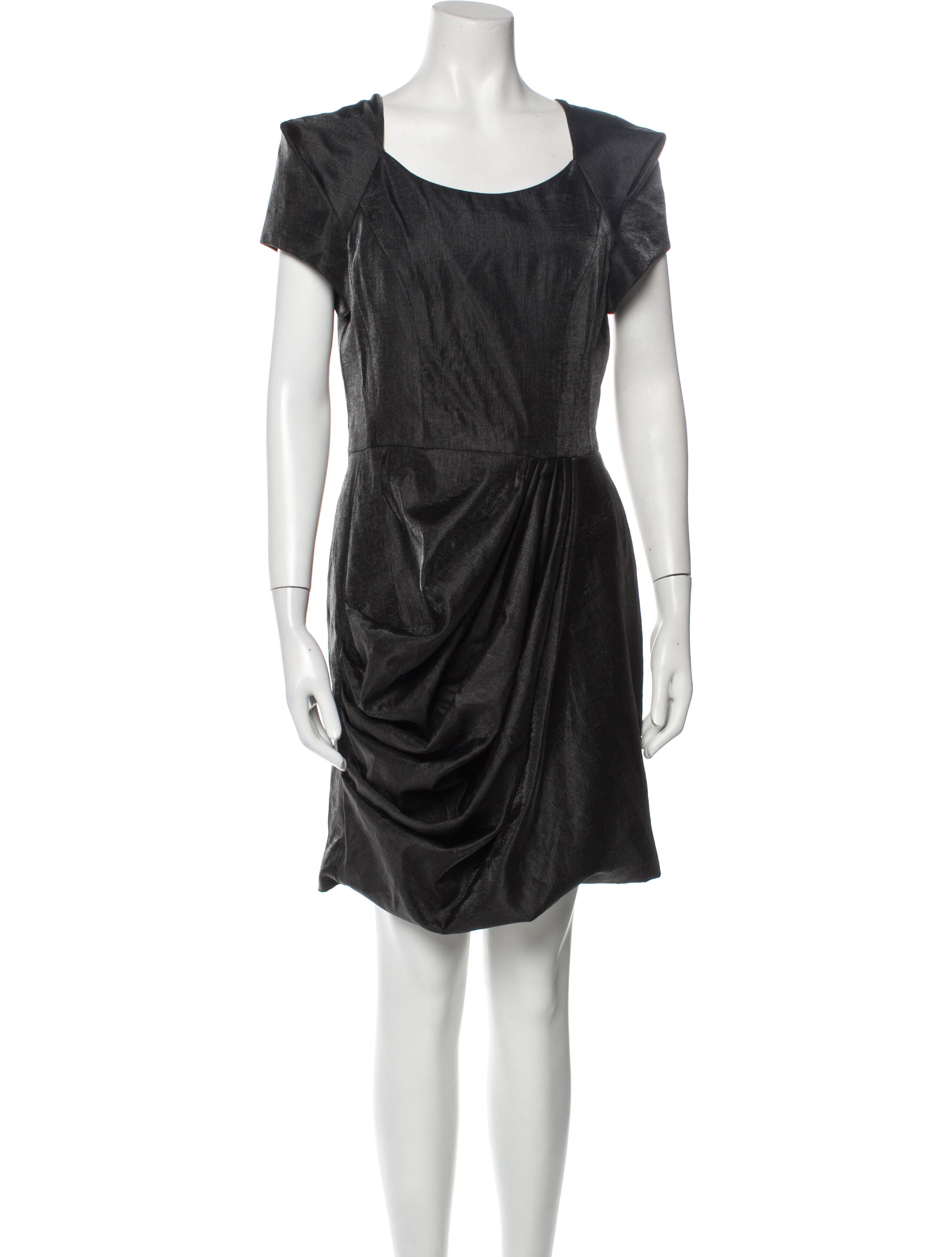 Lilia Stogova Scoop Neck Mini Dress