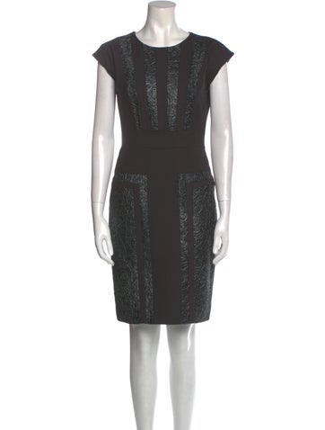 Lilia Stogova Dresses Crew Neck Knee-Length Dress XS