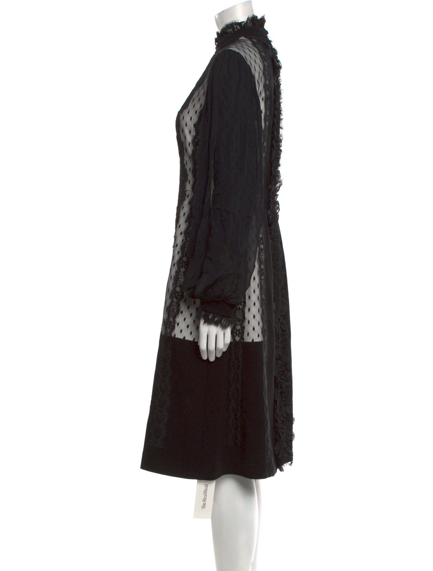 Lilia Stogova Turtleneck Midi Length Dress