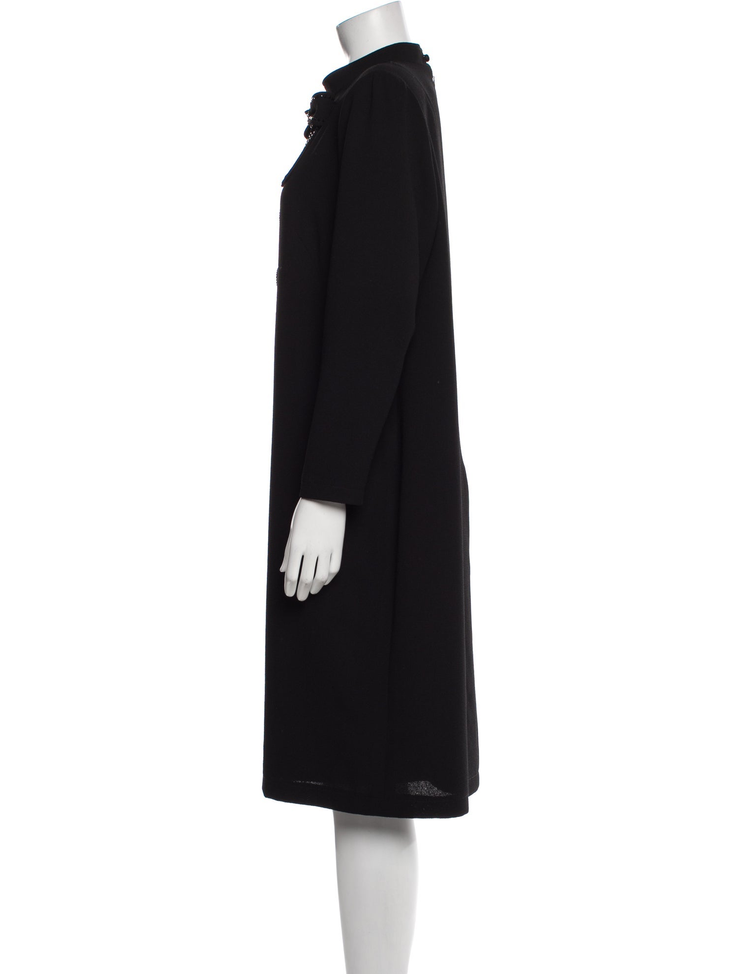 Lilia Stogova Wool Knee-Length Dress