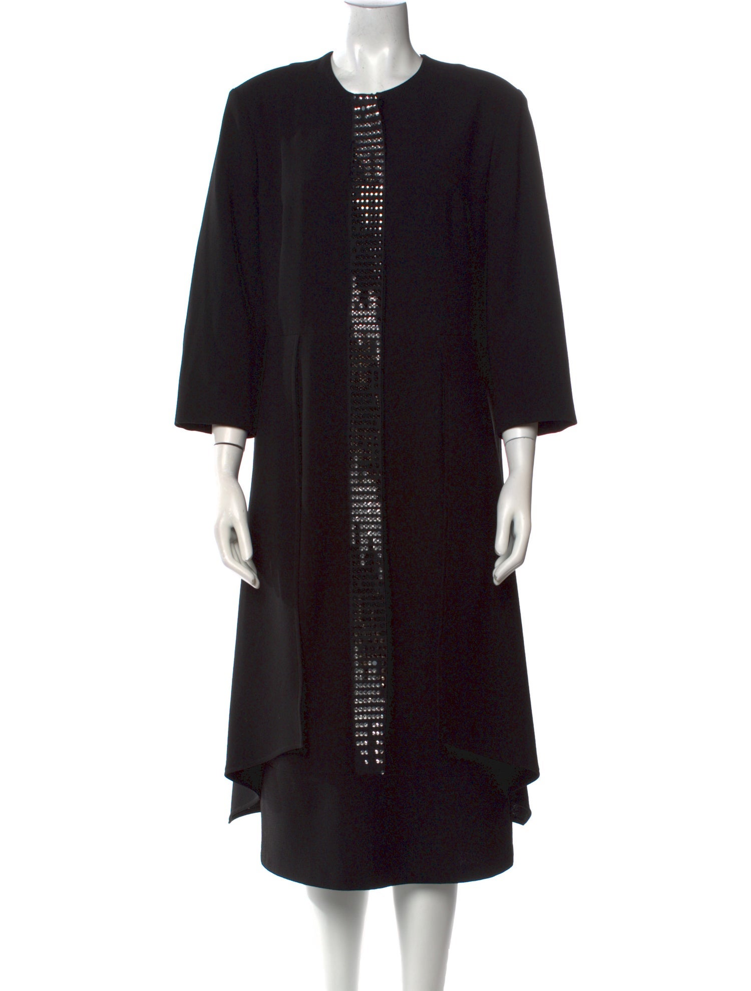 Lilia Stogova Crew Neck Midi Length Dress