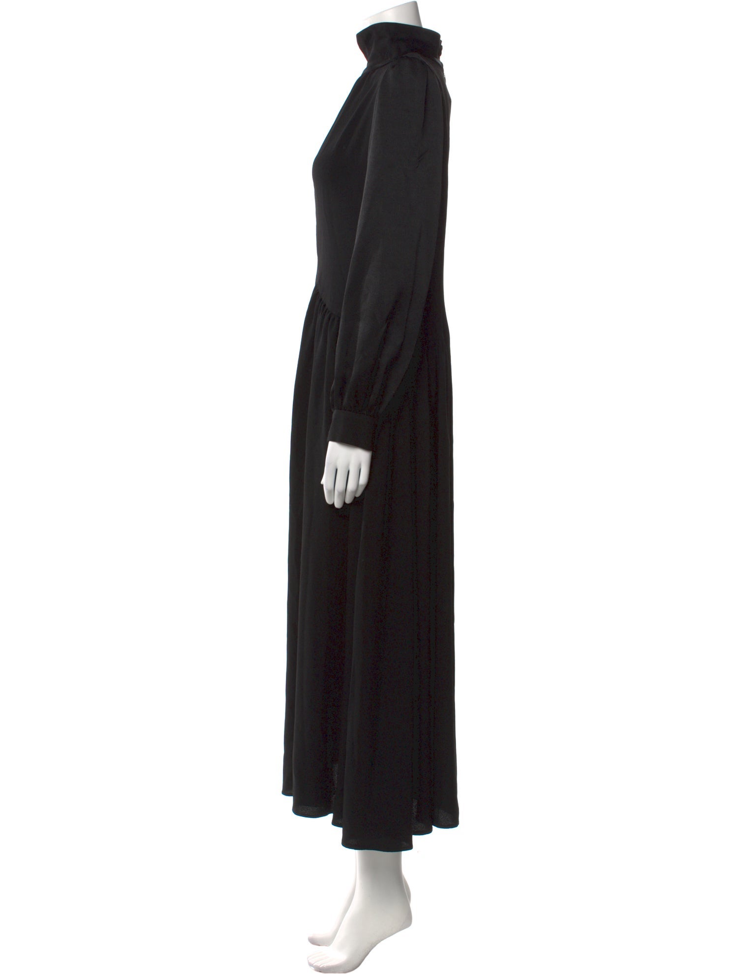 Lilia Stogova Turtleneck Long Dress