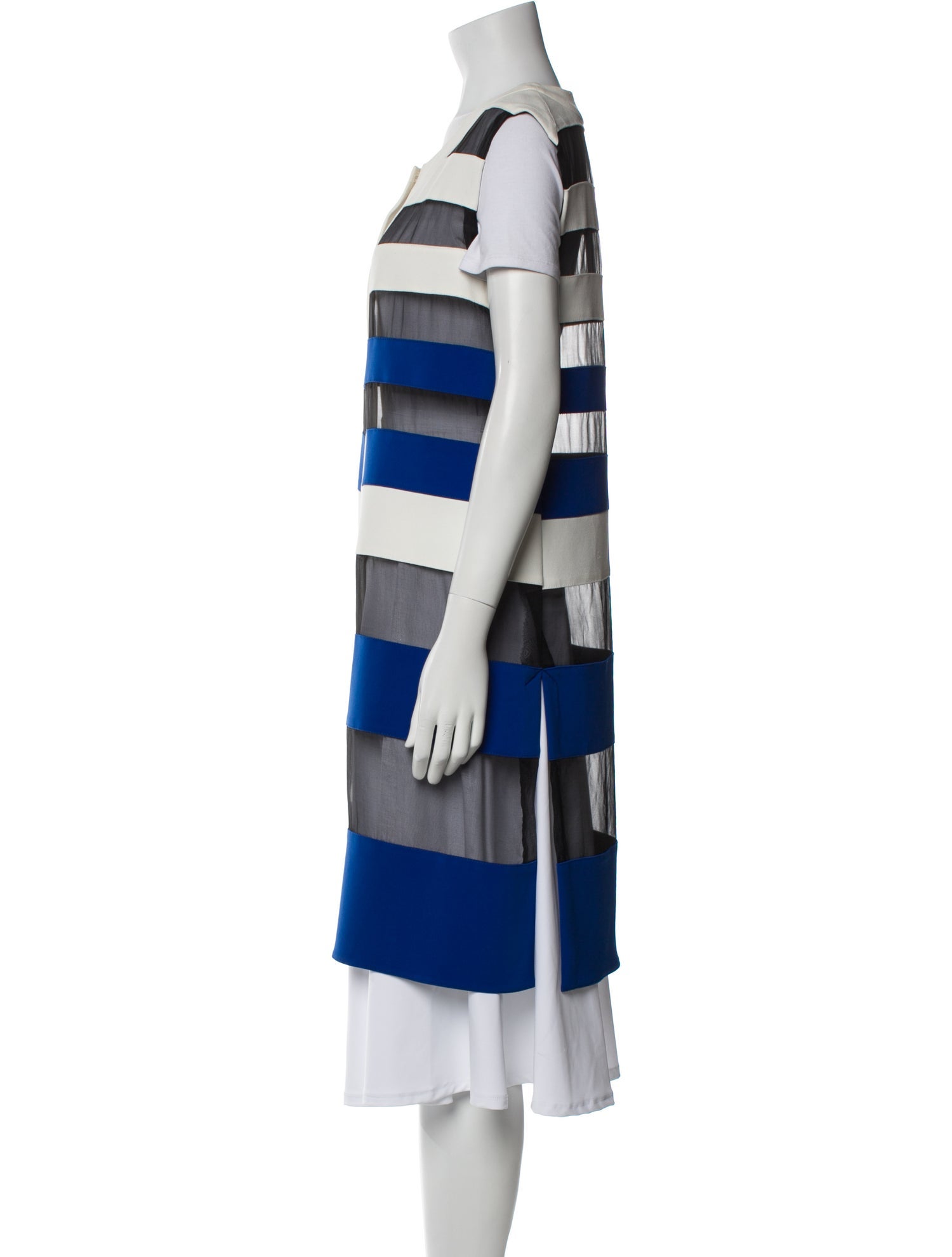 Lilia Stogova Striped Vest
