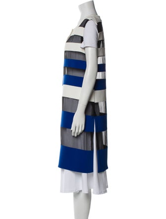 Lilia Stogova Striped Vest