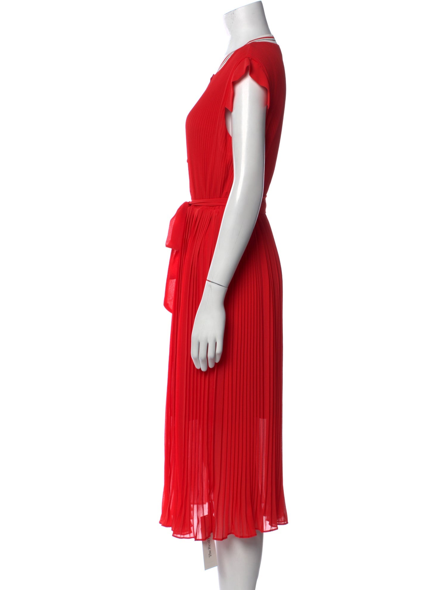 Lilia Stogova Crew Neck Midi Length Dress