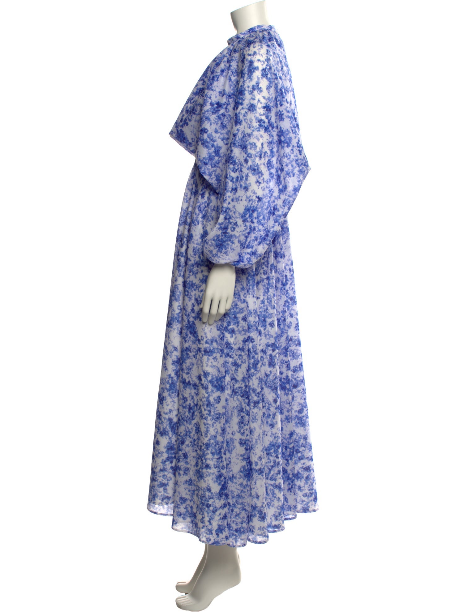 Lilia Stogova Floral Print Long Dress