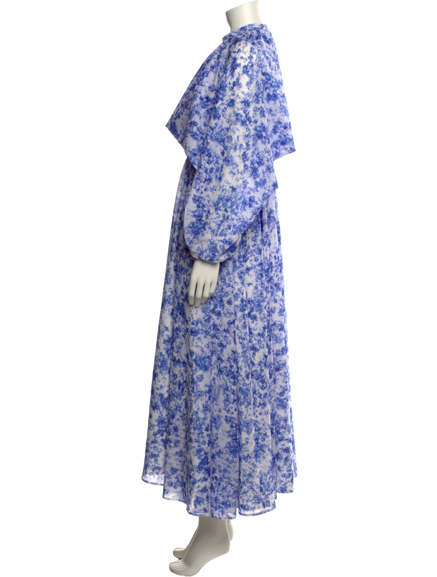 Lilia Stogova Floral Print Long Dress