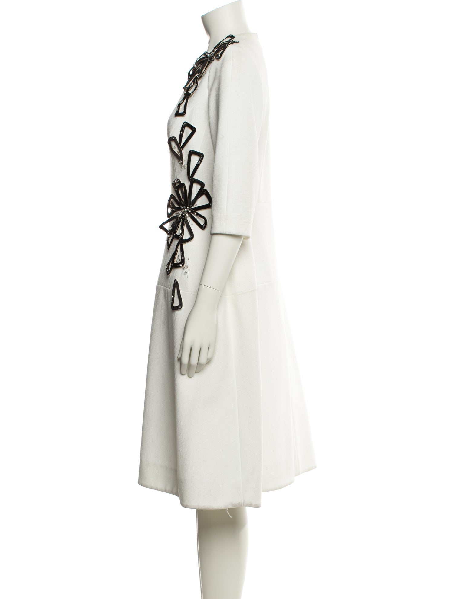 Lilia Stogova Printed Midi Length Dress