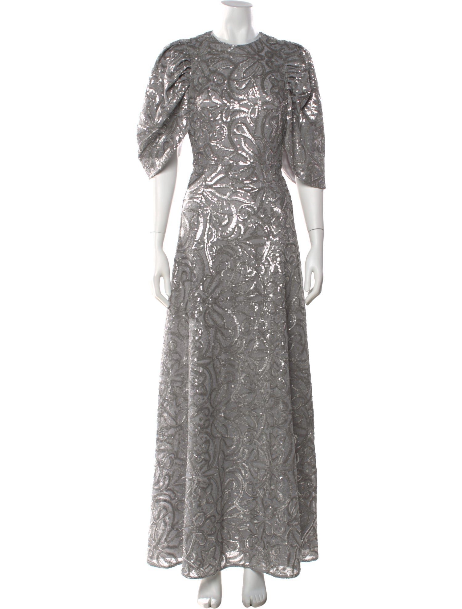 Lilia Stogova Mesh Long Dress